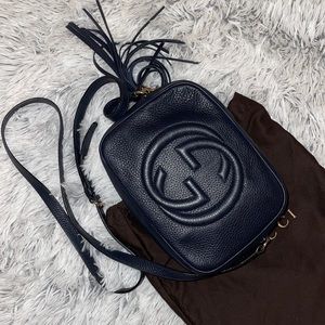 Gucci Soho Disco Bag blue